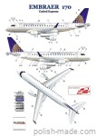 K- Embraer EMB170 US Airways Express / United Express - 1/144