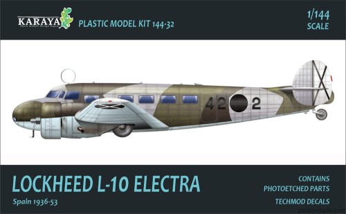 Lockheed L-10 Electra Spain 1936-53 - 1/144