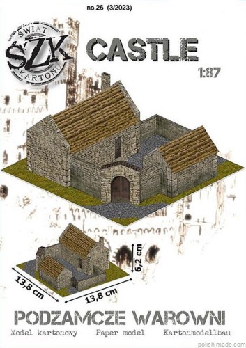 CASTLE - Podzamcze warowni - C26 - 1/87(H0)