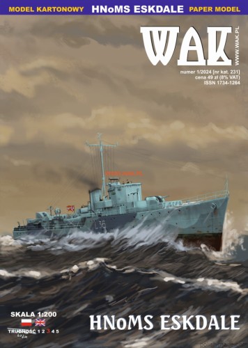 HNoMS Eskdale (1942) - 1/2024 - 1/200