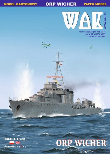 ORP Wicher (1939) - 2/2023 - 1/200
