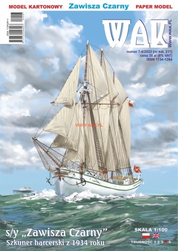 s/y Zawisza Czarny - 7-8/2022 - 1/100