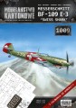 MK-1009 - Bf-109 E-3 'Swiss Shark' + wręgi + elementy - 1/33