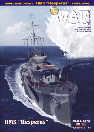HMS Hesperus - 1-2/2015 - 1/200