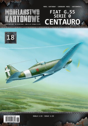 MK-018 - Fiat G.55 ser.0 CENTAURO  - 1/33