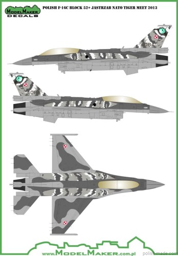 MD32031 F-16 C block52+  NATO Tiger Meet 2014