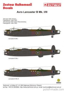 48802 - Avro Lancaster B Mk. I/III - 300 dyw. polski