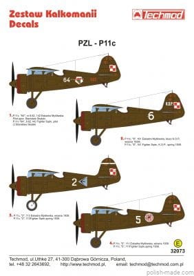 32073 - PZL P.11c