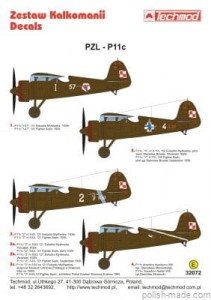 32072 - PZL P.11c