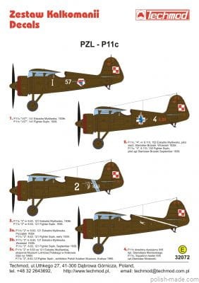 32072 - PZL P.11c