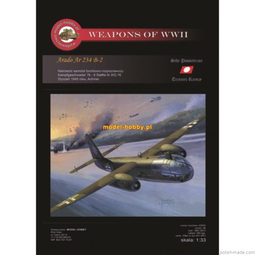 Arado Ar-234 B-2 + oszklenie kabiny - 46 - 1/33