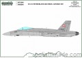  D48201 F/A-18C/D Szwajcarskie Siły Powietrzne, zestaw ogólny