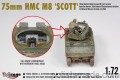 75 mm HMC M8 'SCOTT' early ver. - 720002 - 1/72