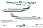 DOUGLAS DC-9-15/32 OZARK Early - 1/144