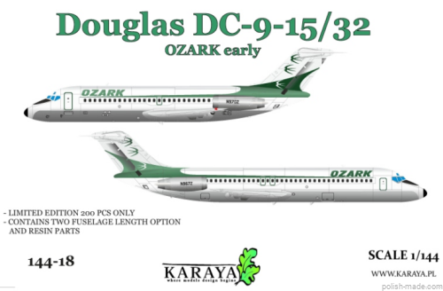 DOUGLAS DC-9-15/32 OZARK Early - 1/144