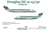 DOUGLAS DC-9-15/32 OZARK Late - 1/144