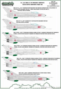 D72152 MiG-21 w polskiej służbie - Edycja ekskluzywna cz.3