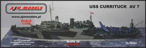 USS CURRITUCK AV 7 - 1/700