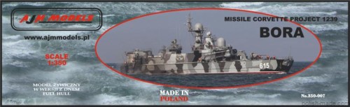 MISSILE CORVETTE PROJECT 1239 BORA- 1/350