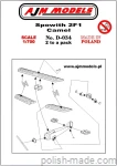 Sopwith 2F1 Camel (2 szt.) - D-034 - 1/700
