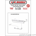 USN 42 Ft Aircrafts (4 szt) - 1/700
