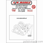 Winda kotwiczna dla statków pasażerskich (4 szt) - 1/700