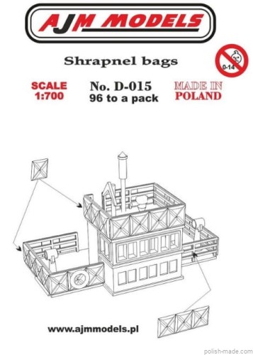 Worki na odłamki (96 szt.) - 1/700