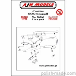 Curtiss SOC Seagull (2 szt.) - D-066 - 1/700