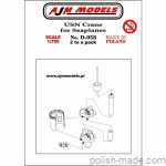 Dźwig do hydroplanów (2 szt) - 1/700