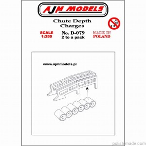 Zrzutnie bomb głębinowych (2 szt.) - 1/350