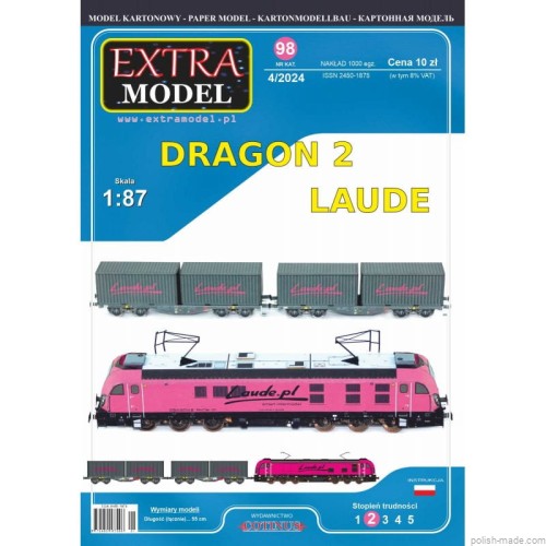 EX098 - 4/2024 - DRAGON 2 Laude - 1:87(H0)