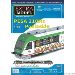 EX099 - 5/2024 - PESA 218Mc Podlaskie - 1:87(H0)