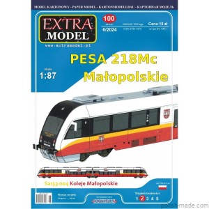 EX100 - 6/2024 - PESA 218Mc Małopolskie - 1:87(H0)