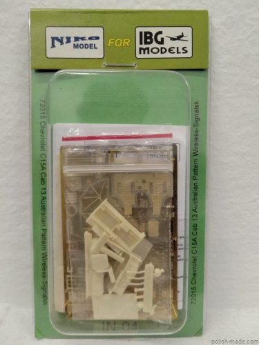 Chevrolet C15A Cab 13 Australian zestaw waloryzacji - IN-04 - 1/72