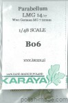 Parabellum LMG 14/17 - B06 - 1/48