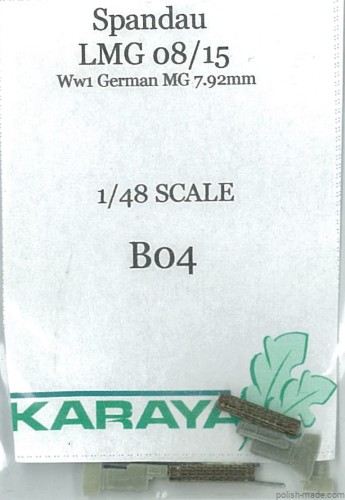 Spandau LMG 08/15 - 1/48