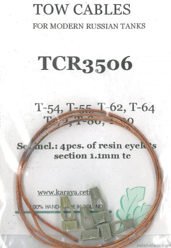 T-54, T-55, T-62, T-64, T-72, T-80, T-90 TCR3506 - 1/35