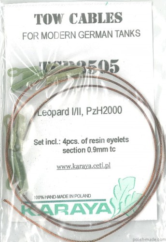 Tc's for Leopard I/II, PzH2000 - TCR3505 - 1/35