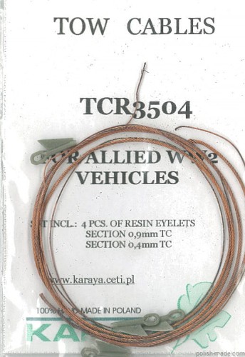 Dla pojazdów sojuszniczych z II WŚ TCR3504 - 1/35