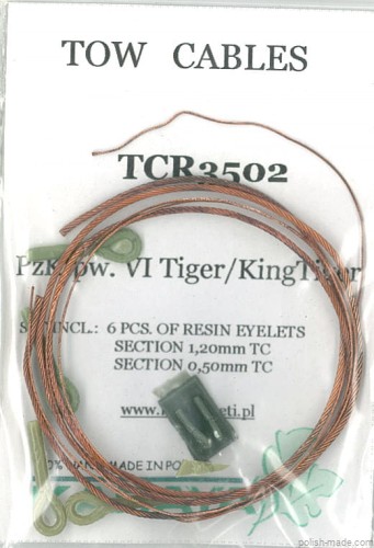 PzKfpw. VI Tiger/King Tiger TCR3502 - 1/35