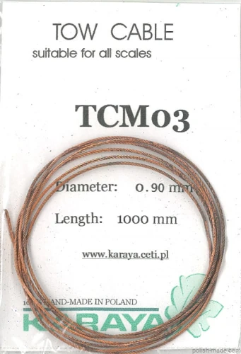 Kabel Holowniczy śr.- 0.90mm/dł. - 1000mm - TCM03 