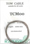 Kabel Holowniczy śr. - 0.40mm/dł.- 1000mm - TCM00 