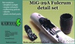 Zestaw detali do MiG-29A Fulcrum - 1/48