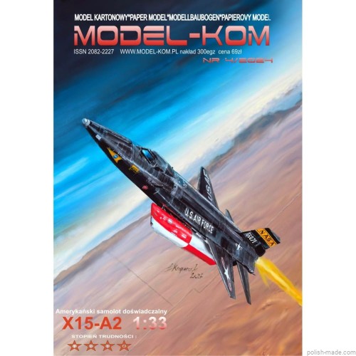 X15-A2 samolot doświadczalny - 04-2024 - 1/33