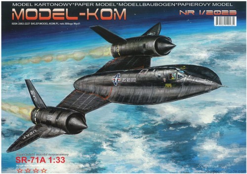 SR-71A samolot rozpoznawczy - 01-2023 - 1/33