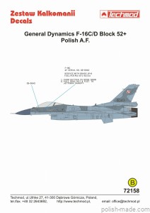 72158 F-16C/D Block 52+ - Polska 
