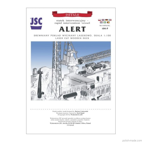 JSC-104-P ALERT pokład drewniany - 1/100