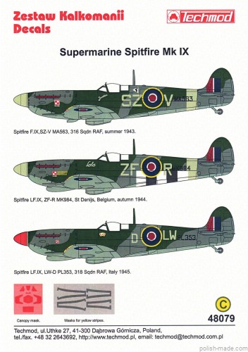 48079 Supermarine Spitfire Mk.IX 