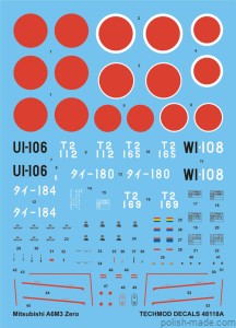 48118 Mitsubishi A6M3 Zero Imperial Japanese Navy Aces