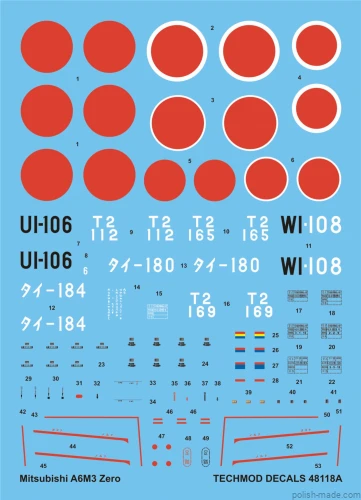 48118 Mitsubishi A6M3 Zero Imperial Japanese Navy Aces